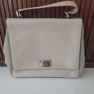 Kate Spade Cream Leather Shoulder Bag